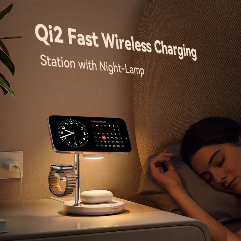 The Apex Qi2 Magnetic Charging Station