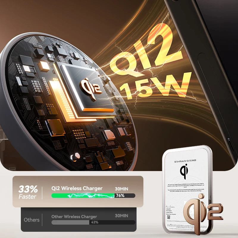 The Apex Qi2 Magnetic Charging Station